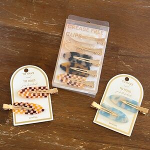 crease free hair clip bundle